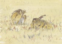 Painting from 'Larks and Leverets'